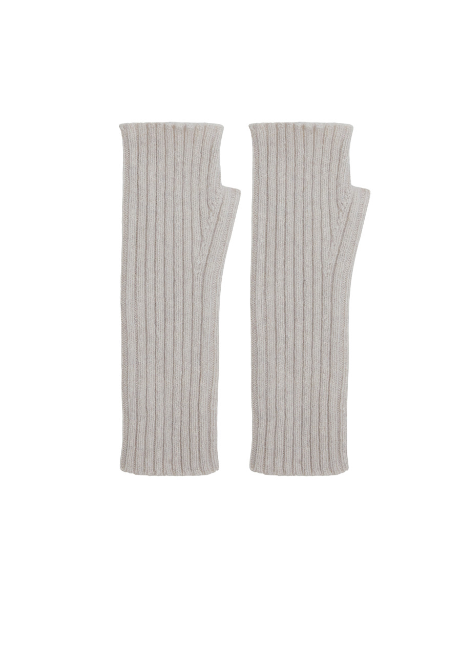 Unisex mittens in recycled cashmere and wool - Glenn