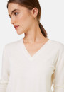 Pull col V en laine mérinos - Arya