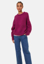 Pull ample bicolore en mohair - Gaby