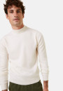  	Pull col montant en cachemire - Esteban 7860 soleil - 89 Moutarde