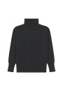 Pull col roulé en cachemire - Anabelle 7841 saphir - 06 Bleu moyen