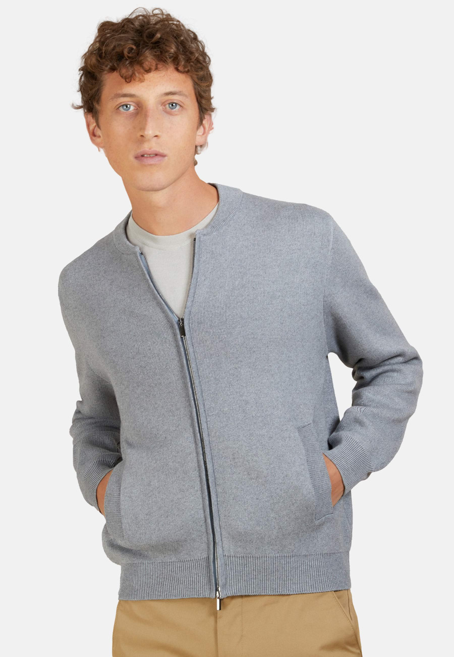 Cotton cashmere jacket - LISBONNE