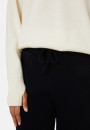 Pantalon fluide en laine et cachemire - Galya