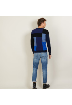 Geometric cashmere sweater - Lima