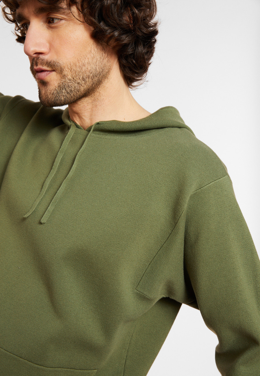 Hoodie with pockets in cotton - Damie
