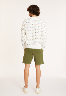 Organic cotton striped sweater - Danillo