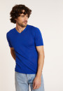 Slub linen V-neck T-shirt - Reuben
