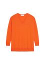 Pull ample col V en coton - Meve