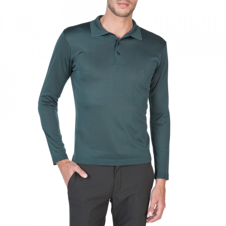 polo hiver homme manche longue