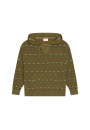 Hoodie en coton bio col tunisien - Melanie