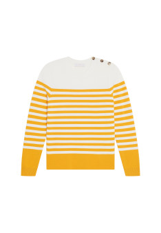 Pull marinière en coton - Dory