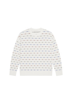 Organic cotton striped sweater - Danillo