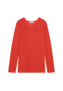 T-shirt en lin flammé manches raglan - Damon