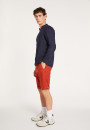Chemise en lin col tunisien - Dean 8040 marine - 05 Bleu marine