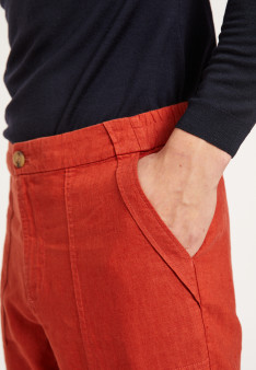 Linen pocket pants - Dimitri