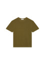 T-shirt col rond en coton brossé - Don 8091 lilas - 17 Violet