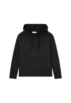 Brushed cotton hoodie with pockets - Doc