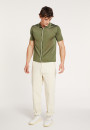 Short-sleeved shirt in Fil Lumière - Roman