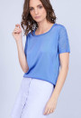 Polo femme Fil Lumière - Marie 8333 Bleuet-06 Bleu moyen