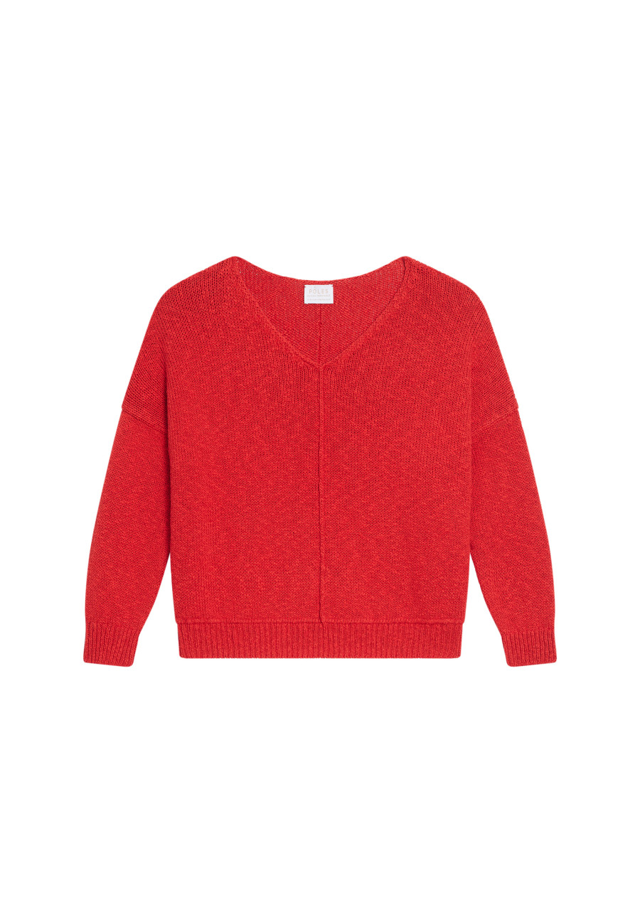 Pull ample coton et lin - Nathalie