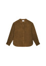 Linen blouse with tunisian collar - Vania