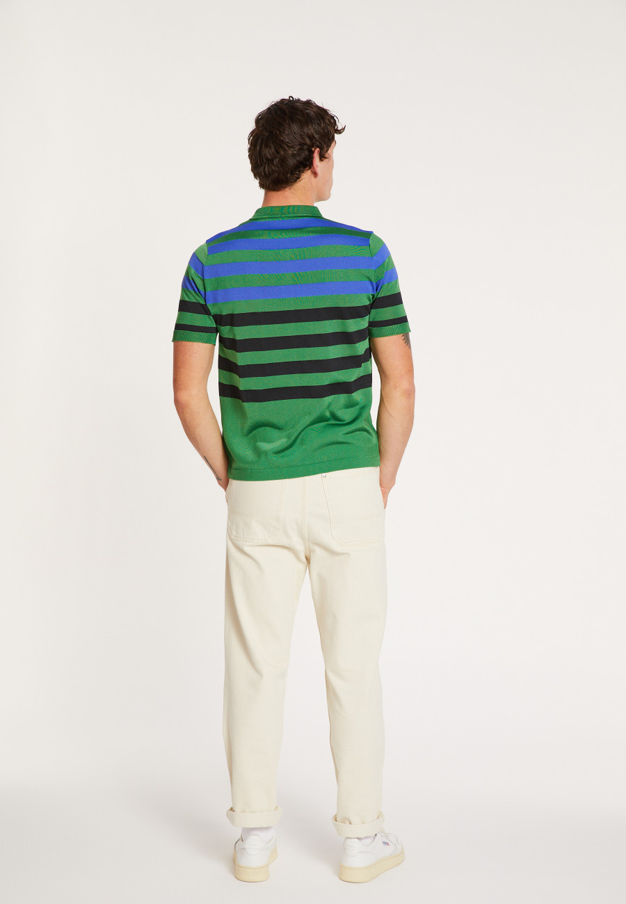 Fil Lumière striped polo shirt - Frederico