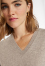 Pull col V en cachemire - Abel 8221