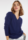 Pull col V en cachemire - Abel 8243