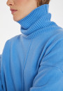 Turtleneck sweater with cashmere slits - Adena