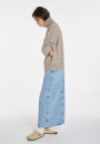Turtleneck sweater with cashmere slits - Adena