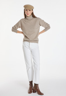 Cashmere turtleneck sweater - Anabelle