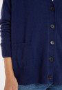 Cardigan en cachemire boutonné à poches - Ariel 8243