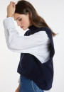 Pull sans manches en cachemire et laine - Anika 8240
