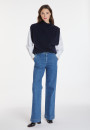 Pull sans manches en cachemire et laine - Anika 8240