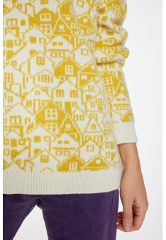 Pull mixte en laine et cachemire - Swann 8337