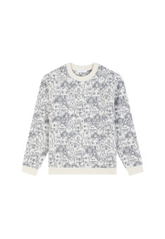 Pull mixte en laine et cachemire - Swann 8317