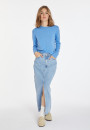 Pull col rond en laine mérinos - Asena 8242