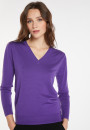 Pull col V en laine mérinos - Arya 8290