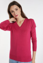 Pull col V en laine mérinos - Arya 8292