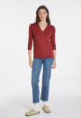 Pull col V en laine mérinos - Arya 8231