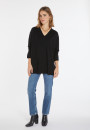 Pull ample à poches en laine mérinos - Albertine 8010