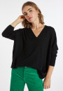 Pull manches chauve-souris en laine mérinos - Boxe 8210