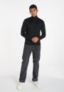 Pull col roulé avec logo en laine mérinos - Enzo 8210