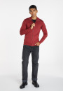 Gilet zippé avec logo en laine mérinos - Estian 8231