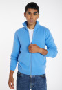 Zipped jacket in 4-ply cashmere - Balthazar