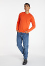 Pull col rond en cachemire finitions roulotées - Ernest 8270