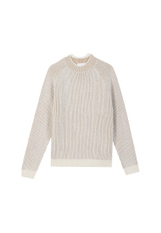 Chubby knit sweater in wool and cashmere - Sacha