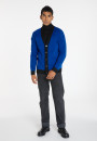 Gilet bicolore en laine mérinos - Silence 8316