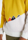 Pull graphique en laine mérinos - Stanley 8344