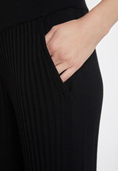 Pantalon à poches en laine mélangée - Carmen 8210